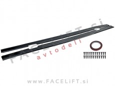 Podaljški pragov črni sijaj BMW 3 E92 E93 06-13