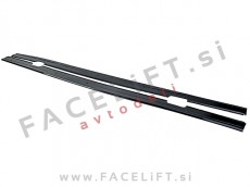 Podaljški pragov črni sijaj BMW 3 E92 E93 06-13