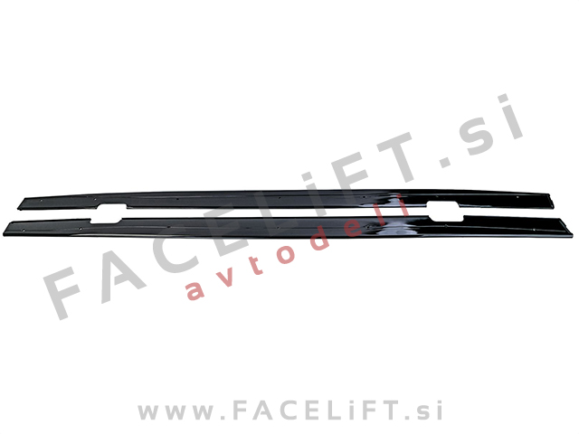 Podaljški pragov črni sijaj BMW 3 E92 E93 06-13