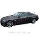 Podaljški pragov črni sijaj BMW 3 E92 E93 06-13