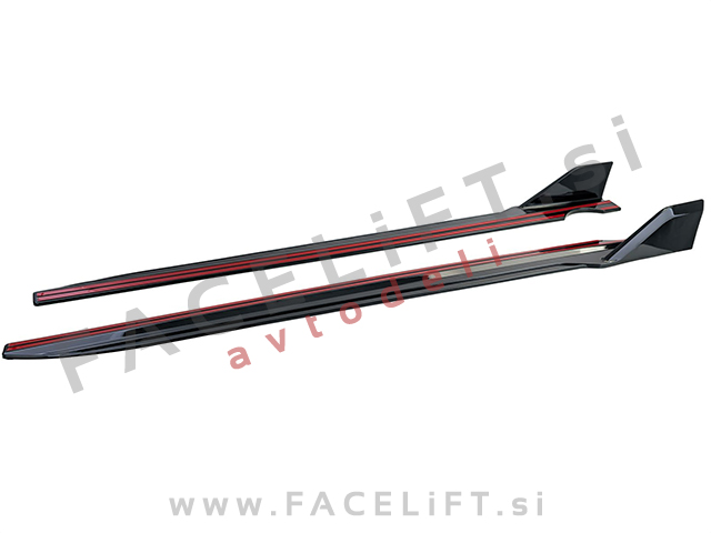 Set podaljškov M-Performance izgled črni sijaj BMW X5 G05 M-Pack 18-23