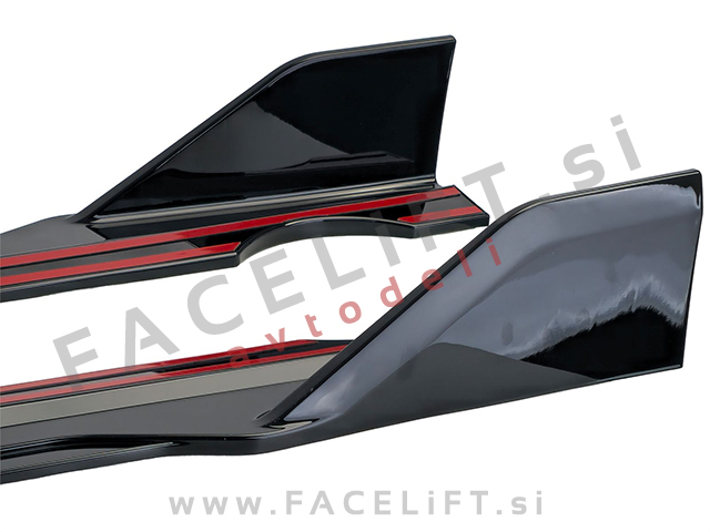 Set podaljškov M-Performance izgled črni sijaj BMW X5 G05 M-Pack 18-23