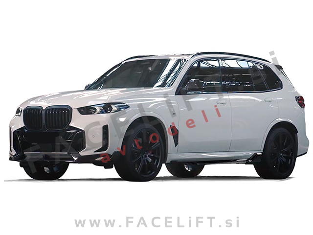Set podaljškov M-Performance izgled črni sijaj BMW X5 G05 M-Pack 18-23