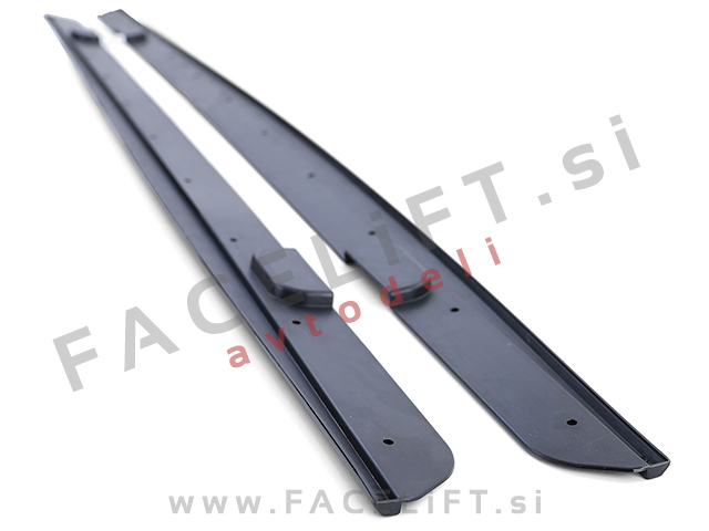 Podaljški pragov črni sijaj BMW 2 F22 F23 M-Pack 13-21