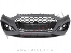 Audi A4 B9 19-24 sprednji odbijač z masko in podaljškom RS4 izgled ACC PDC SRA