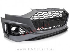 Audi A4 B9 19-24 sprednji odbijač z masko in podaljškom RS4 izgled ACC PDC SRA