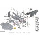 Izolacija pokrova motorja BMW X4 G02 18- Izolacija pokrova motorja BMW X4 G02 18-