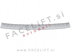 Zaščita zadnjega odbijača srebrna mat VW Golf 7.5 Karavan 17-20