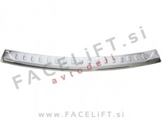 Zaščita zadnjega odbijača kromirana Seat Leon ST Karavan 5F 12-20