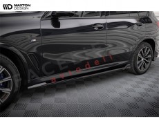 Podaljški pragov črni sijaj V.2 BMW X5 G05 M-Pack 18-23