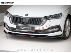 Podaljšek sprednjega odbijača črni sijaj V.1 Škoda Octavia 19-24