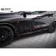 Podaljški pragov črni sijaj BMW X5 G05 M-Pack 18-23