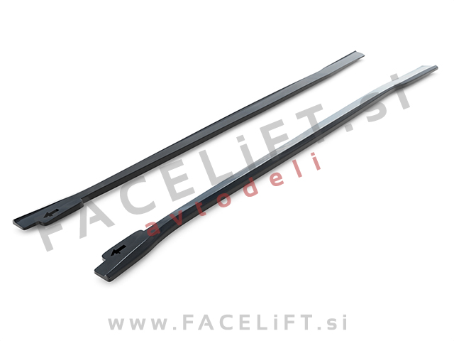 Podaljški pragov črni sijaj BMW X5 G05 M-Pack 18-23