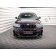 Podaljšek sprednjega odbijača črni sijaj V.3 BMW X6 F16 M-Pack 14-19