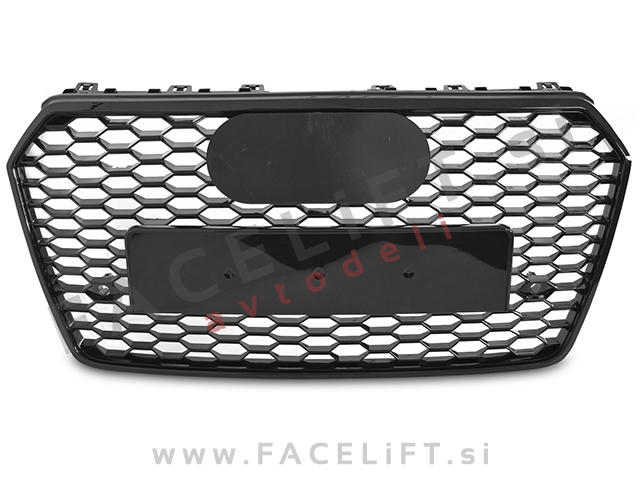 Maska RS izgled črna sijaj Audi A7 4G C7 14-18
