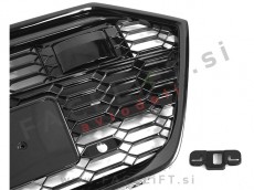 Maska črna sijaj ACC PDC Audi A7 C8 4K 18-