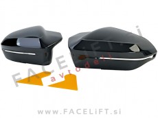 Pokrovi ogledal M izgled črni sijaj BMW 5 G60 G61 23-