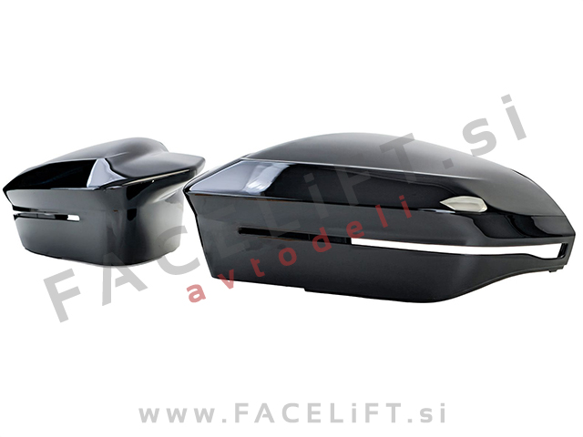 Pokrovi ogledal M izgled črni sijaj BMW 5 G60 G61 23-