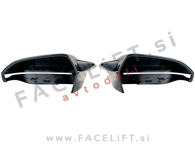 Pokrovi ogledal M izgled črni sijaj BMW 5 G60 G61 23-