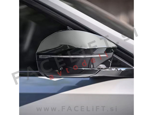 Pokrovi ogledal M izgled črni sijaj BMW 5 G60 G61 23-