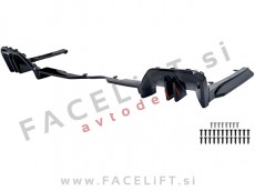 Difuzor M-Performance izgled črni sijaj BMW 5 G60 G61 M-Pack 23-