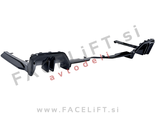 Difuzor M-Performance izgled črni sijaj BMW 5 G60 G61 M-Pack 23-