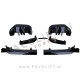 Difuzor M-Performance izgled črni sijaj BMW 5 G60 G61 M-Pack 23-