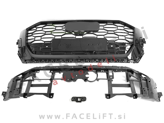 Maska RS izgled črna sijaj Audi Q8 4M 18-23