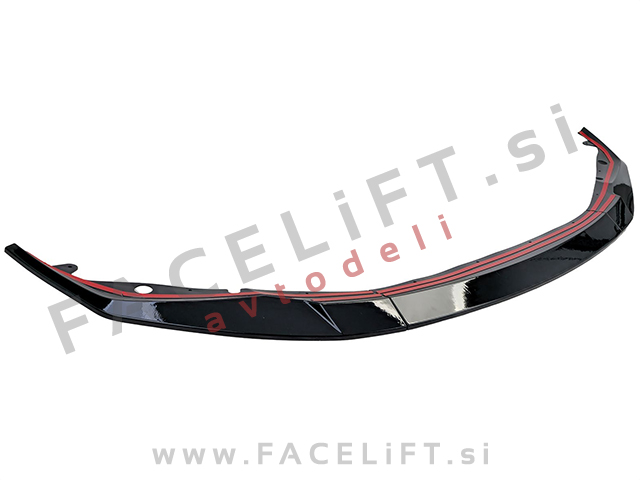 Podaljšek sprednjega odbijača črni sijaj M-Performance izgled BMW M3 G80 G81 21-