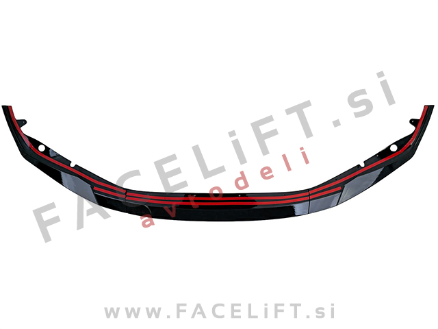 Podaljšek sprednjega odbijača črni sijaj M-Performance izgled BMW M3 G80 G81 21-