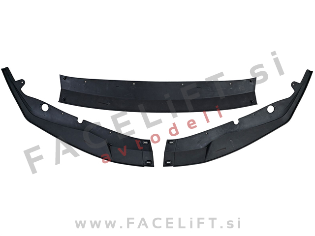 Podaljšek sprednjega odbijača črni sijaj M-Performance izgled BMW M3 G80 G81 21-