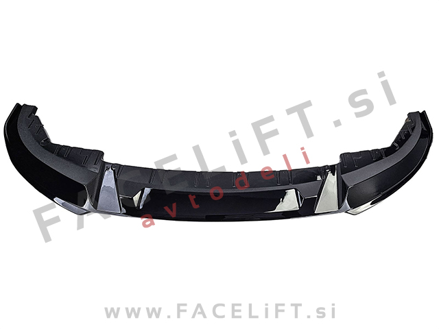 Podaljšek sprednjega odbijača črni sijaj M-Performance izgled BMW 4 Gran Coupe G26 M-Pack 21-