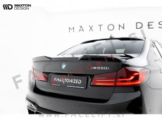 Spojler za prtljažnik črni sijaj BMW 5 Limuzina G30 M550i, M-Pack 17-20