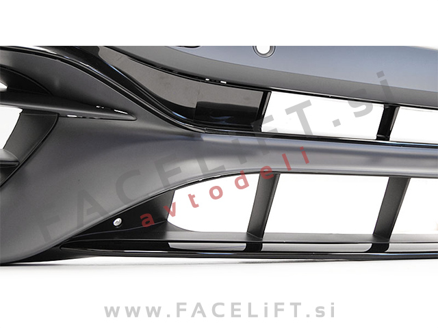 Sprednji odbijač AMG izgled z črno kromirano sijaj masko Mercedes E S213 W213 20-23