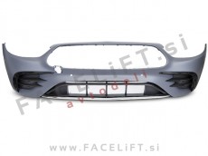Sprednji odbijač AMG izgled z kromirano okrasno letvijo Mercedes E S213 W213 20-23