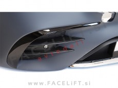 Sprednji odbijač AMG izgled z kromirano okrasno letvijo Mercedes E S213 W213 20-23