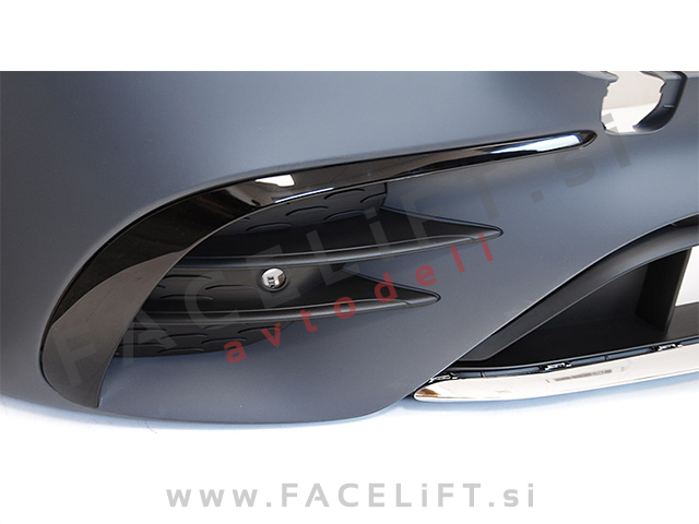 Sprednji odbijač AMG izgled z kromirano okrasno letvijo Mercedes E S213 W213 20-23
