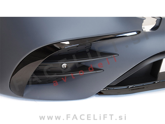 Sprednji odbijač AMG izgled z črno okrasno letvijo Mercedes E S213 W213 20-23
