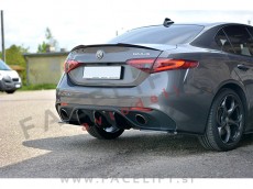 Spojler za prtljažnik karbon sijaj Alfa Romeo Giulia 16-