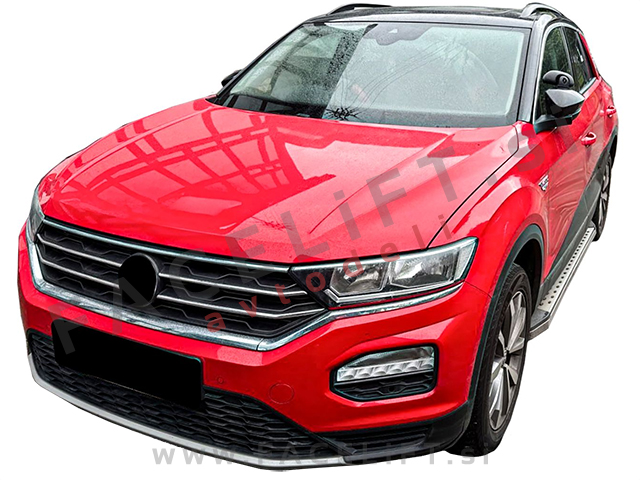Maska črna kromirana sijaj VW T-Roc 17-22