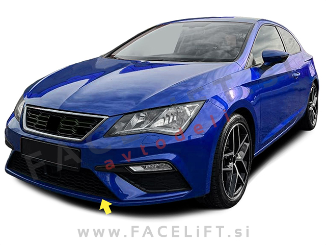 Mreža sprednjega odbijača srednja Seat Leon FR 17-20