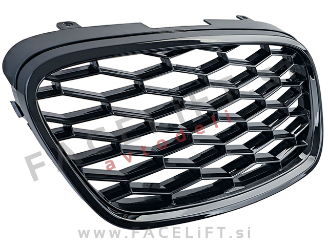 Maska črna sijaj Seat Leon 1P 09-12