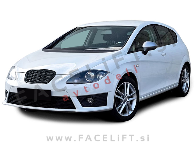 Maska črna sijaj Seat Leon 1P 09-12