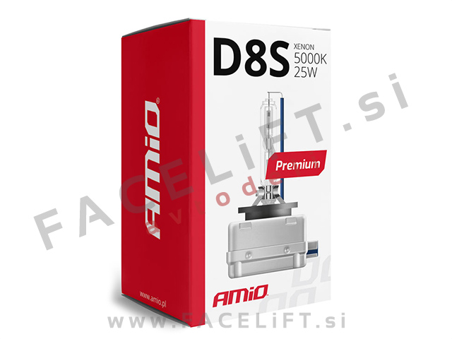 Xenon žarnica D8S (PK32d-1) 5000K 25W Premium Xenon žarnica D8S (PK32d-1) 5000K 25W Premium