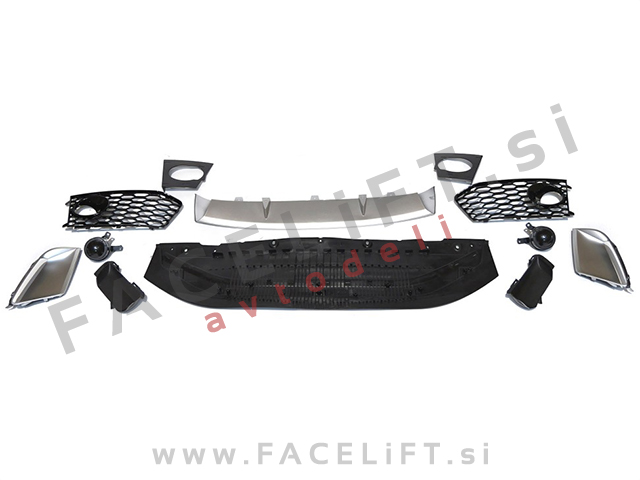 Sprednji odbijač RS izgled PDC SRA Audi A6 C7 4G 11-14