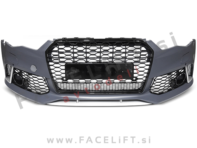 Sprednji odbijač RS izgled PDC SRA Audi A6 C7 4G 14-18