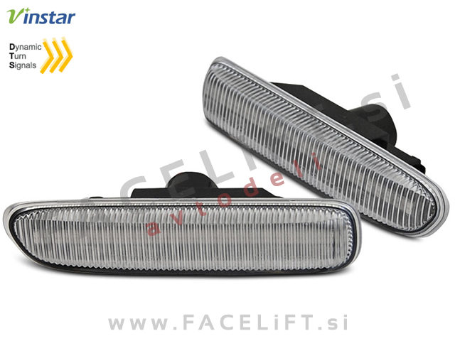 Dinamični bočni LED smerniki BMW 3 Limuzina Karavan E46 98-01