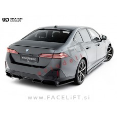 Podaljški zadnjega odbijača črni sijaj BMW 5 G60 G61 M-Pack 23-