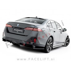 Podaljški zadnjega odbijača črni sijaj BMW 5 G60 G61 M-Pack 23-