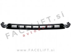 Podaljšek sprednjega odbijača črni sijaj Audi Q8 4M S line 18-23